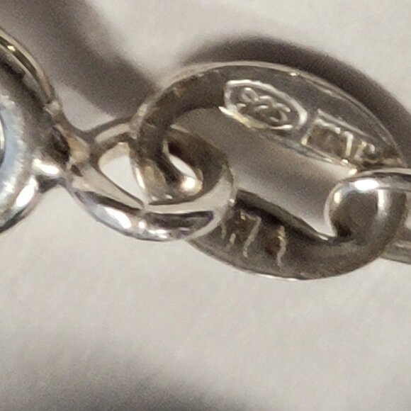 Mens 18 inch 925 Sterling Silver Italy Necklace, 925 Sterling Silver Chain - Picture 7 of 15